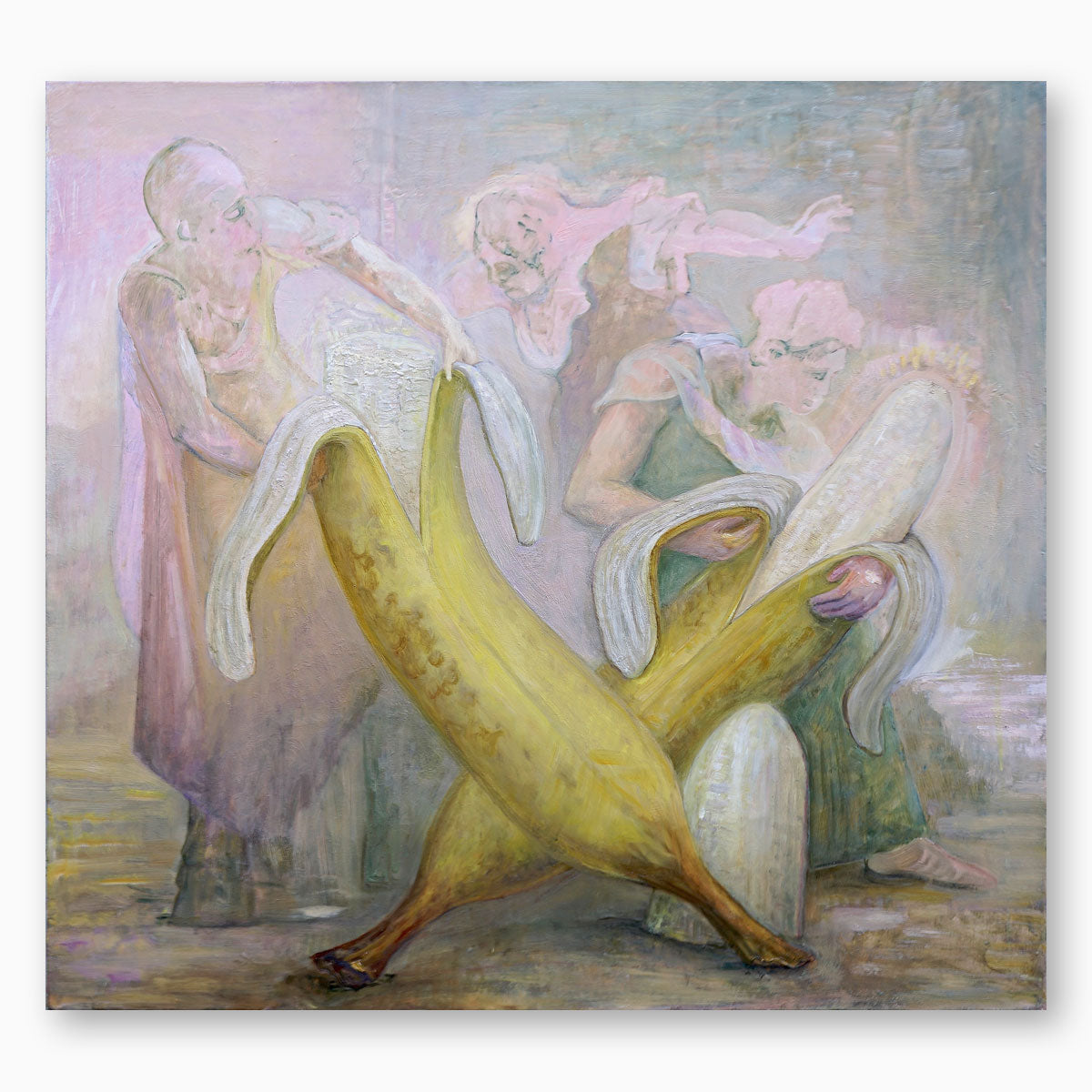 Artsuite - David Molesky - A Head Below the Rest - David Molesky brings a contemporary twist to the tradition of figurative painting by remixing elements from post-impressionist drawing with Flemish oil techniques and baroque composition.