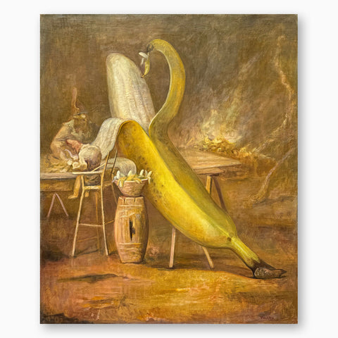Artsuite - David Molesky - Feast of Phallacies - David Molesky brings a contemporary twist to the tradition of figurative painting by remixing elements from post-impressionist drawing with Flemish oil techniques and baroque composition.