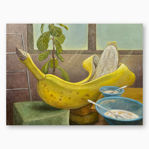 Artsuite - David Molesky - CheerioScuro - David Molesky brings a contemporary twist to the tradition of figurative painting by remixing elements from post-impressionist drawing with Flemish oil techniques and baroque composition.