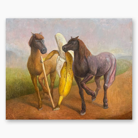 With Two Horses