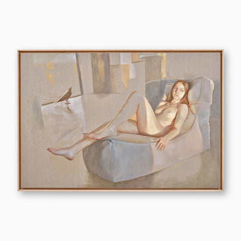 Artsuite - David Molesky - Days Pass - brings a contemporary twist to the tradition of figurative painting by remixing elements from post-impressionist drawing with Flemish oil techniques and baroque composition.